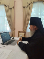 В режиме видеоконференции прошел круглый стола на тему: «Практическое исполнение монашеских обетов в условиях современности»