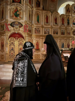 В Знаменском епархиальном женском монастыре совершен великосхимнический постриг