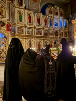 В Знаменском епархиальном женском монастыре совершен великосхимнический постриг
