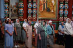 Божественная литургия Архиерейским чином в Казанском соборе Лебедяни