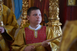 Божественная литургия Архиерейским чином в Казанском соборе Лебедяни