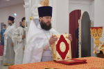 Божественная литургия в храме священномученика Сергия Елецкого