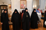 Литургия в храме Спаса Нерукотворного города Ельца