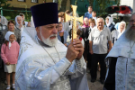 Литургия в храме Спаса Нерукотворного города Ельца
