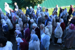Литургия в храме Спаса Нерукотворного города Ельца