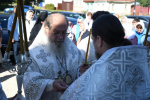Литургия в храме Спаса Нерукотворного города Ельца