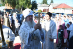 Литургия в храме Спаса Нерукотворного города Ельца