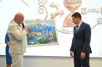 Торжественно открыли День города. В Центре молодёжи состоялось праздничное мероприятие, посвящённое 880-летию Ельца