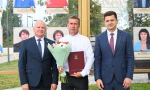 В Ельце открылась обновлённая Доска почёта «Трудовая слава»