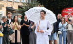 5 сентября улица Мира превратилась в подиум, где прошло дефиле, объединившее народные традиции