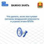 При угрозе атаки БПЛА необходимо сохранять спокойствие и соблюдать рекомендации по безопасному поведению