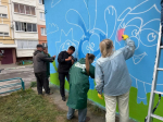 В Болхове на асфальте рисовать нельзя, а в Ельце на стенах можно!