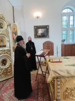 Владыка с рабочим визитом посетил храм Рождества Христова села Шовское
