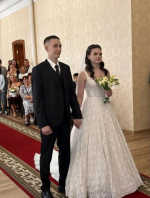 Уважаемые Кирилл и София! Поздравляем вас с регистрацией брака!