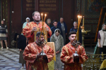 Божественная литургия в Вознесенском соборе
