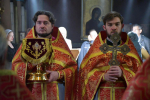 Божественная литургия в Вознесенском соборе
