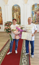 Сегодня отмечают Золотую свадьбу Вячеслав Дмитриевич и Валентина Николаевна Уматкуловы!