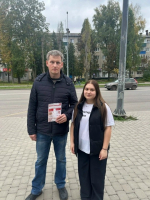 В международный День сердца волонтеры-медики Елецкого медицинского колледжа приняли участие во Всероссийской акции "Оберегая сердца"
