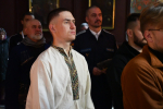 В праздник Воздвижения Креста Господня епископ Максим совершил Литургию в Вознесенском соборе