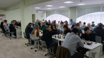 Сегодня в деревне Хмелинец Елецкого муниципального округа прошел четвертый этап Кубка главы Елецкого муниципального округа по быстрым шахматам