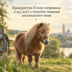 Прокуратура Ельца направила в суд дело о попытке хищения шетлендского пони