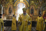 Божественная литургия в Вознесенском соборе