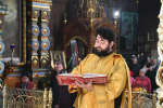 Божественная литургия в Вознесенском соборе