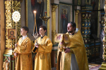 Божественная литургия в Вознесенском соборе
