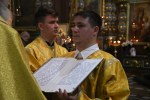 Божественная литургия в Вознесенском соборе