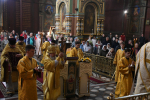 Божественная литургия в Вознесенском соборе