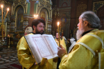 Всенощное бдение в Вознесенском соборе города Ельца