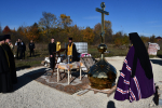 Епископ Максим совершил чин освящения накупольных крестов