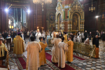 Божественная литургия в Вознесенском соборе