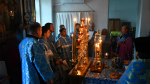 Всенощное бдение в храме Покрова Пресвятой Богородицы села Паниковец