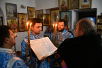 Всенощное бдение в храме Покрова Пресвятой Богородицы села Паниковец