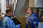 Всенощное бдение в храме Покрова Пресвятой Богородицы села Паниковец