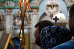 Всенощное бдение в храме Покрова Пресвятой Богородицы села Паниковец