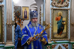 Всенощное бдение в храме Покрова Пресвятой Богородицы села Паниковец