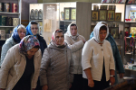 Литургия в Троицком епархиальном женском монастыре города Лебедяни