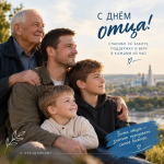 Вячеслав Жабин: «Уважаемые друзья! От всей души поздравляю с замечательным праздником — Днём отца!»