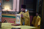 Божественная литургия в Вознесенском соборе в день 30-летия Православной гимназии