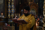 Божественная литургия в Вознесенском соборе в день 30-летия Православной гимназии