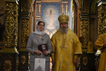 Божественная литургия в Вознесенском соборе в день 30-летия Православной гимназии