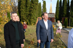 Епископ Максим совершил чин освящения накупольных крестов