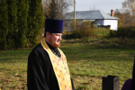 Епископ Максим совершил чин освящения накупольных крестов