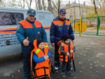 Сегодня воспитанники детского сада № 34 города Ельца встретились с представителями экстренных служб