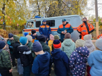 Сегодня воспитанники детского сада № 34 города Ельца встретились с представителями экстренных служб